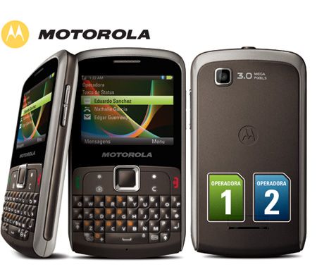Celular Desbloqueado Claro Motorola EX115 Motokey Cinza